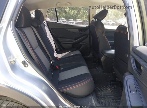 JF2GTACC5KH315013 2019 SUBARU CROSSTREK Silver Widok naklejki z numerem VIN