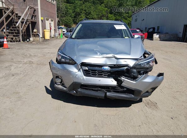 JF2GTACC5KH315013 2019 SUBARU CROSSTREK Silver Widok zestawu wskaźników