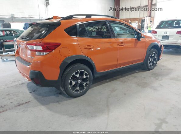 JF2GTACC6JH217431 2018 SUBARU CROSSTREK Оранжевый Задняя правая четверть