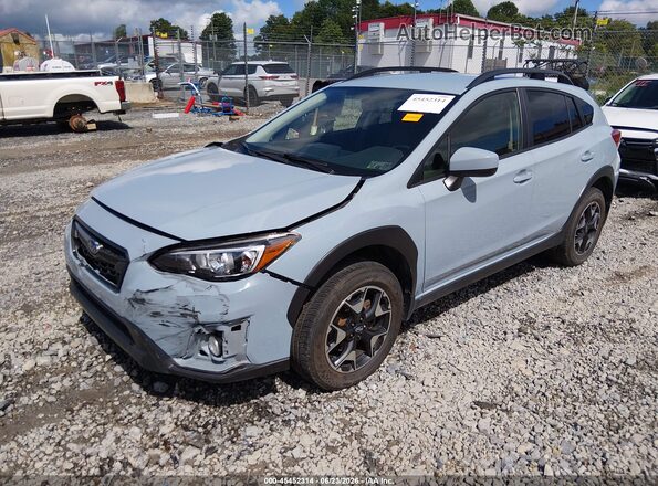 JF2GTACC7K8291121 2019 SUBARU CROSSTREK Light Blue Przód lewy
