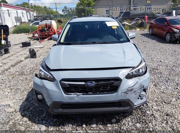 JF2GTACC7K8291121 2019 SUBARU CROSSTREK Light Blue Widok wnętrza z tyłu