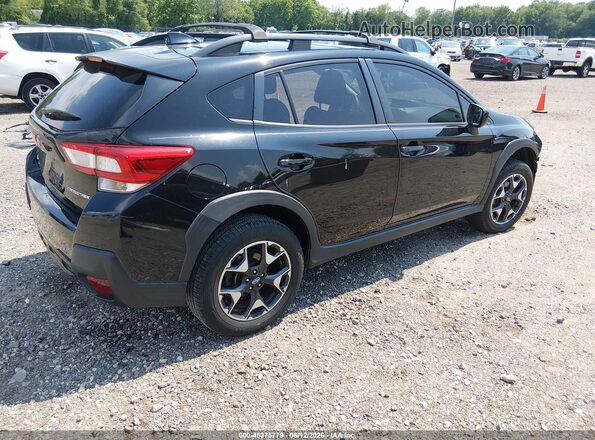 JF2GTACC7KH290390 2019 SUBARU CROSSTREK Black Հետևի աջ