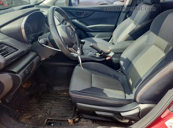 JF2GTACC9K9243095 2019 SUBARU CROSSTREK Red Սալոնի դիմացի տեսք