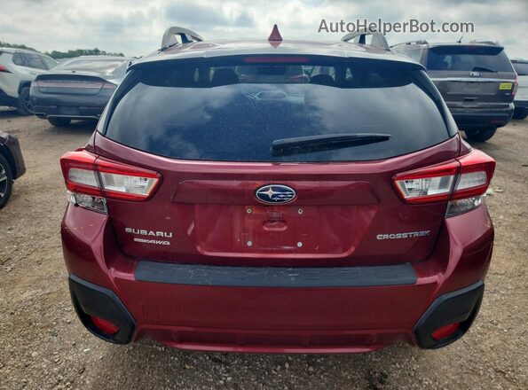 JF2GTACC9K9243095 2019 SUBARU CROSSTREK Red Հետևի տեսք