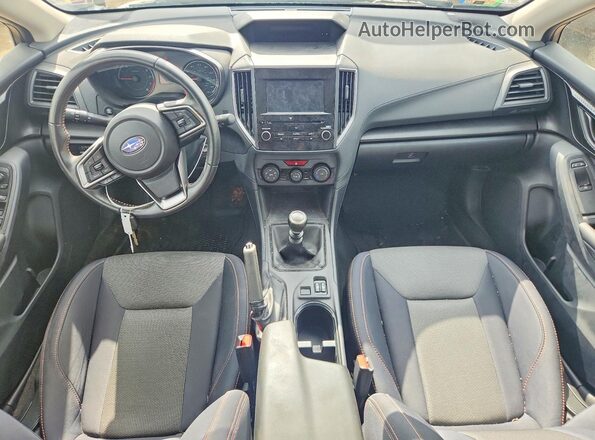 JF2GTACC9K9243095 2019 SUBARU CROSSTREK Red Առջևի վահանակի տեսք