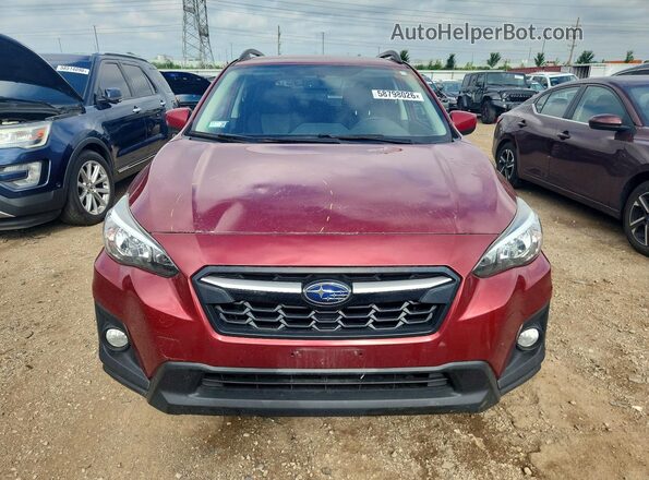 JF2GTACC9K9243095 2019 SUBARU CROSSTREK Red Դիմացի տեսք