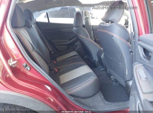 JF2GTACCXK8308610 2019 SUBARU CROSSTREK Red Widok naklejki z numerem VIN