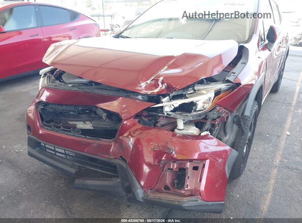 JF2GTACCXK8308610 2019 SUBARU CROSSTREK Red Widok z przodu