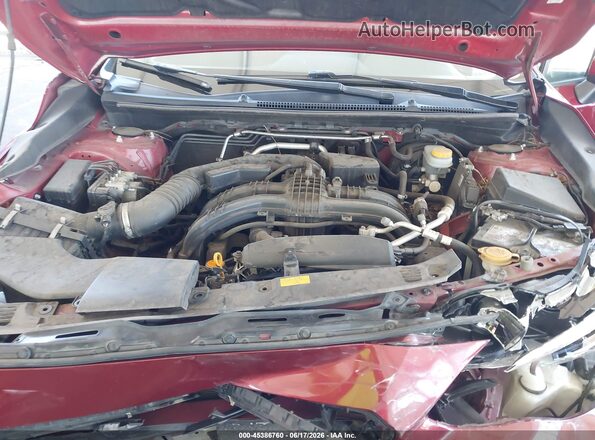 JF2GTACCXK8308610 2019 SUBARU CROSSTREK Red Widok z tyłu