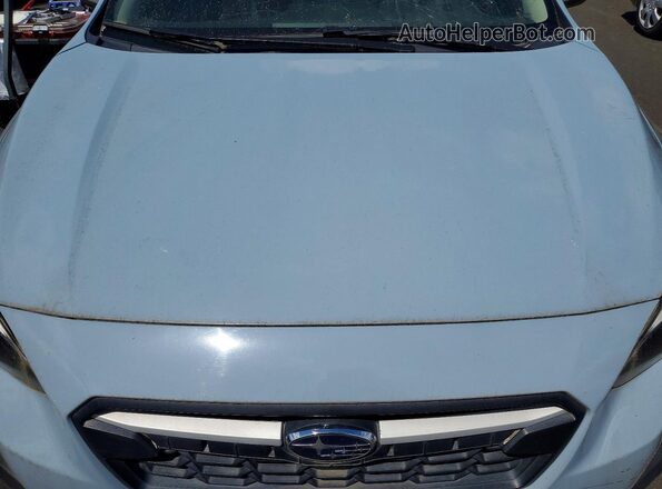 JF2GTADC0JH290759 2018 SUBARU CROSSTREK Синий Вид задней части салона