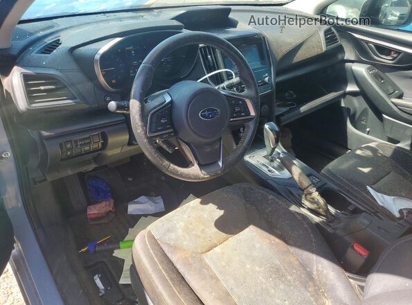 JF2GTADC0JH290759 2018 SUBARU CROSSTREK Синий Вид панели приборов