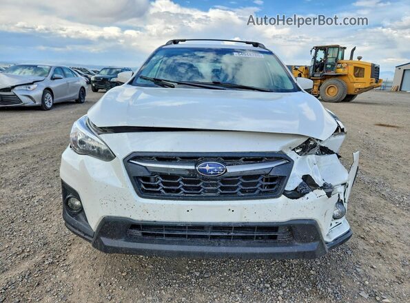 JF2GTADC1JH240534 2018 SUBARU CROSSTREK White Widok z przodu