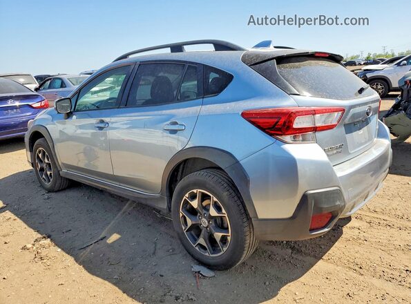 JF2GTADC1JH324482 2018 SUBARU CROSSTREK Серебряный Задняя левая четверть