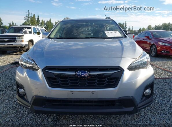 JF2GTADC1KH233973 2019 SUBARU CROSSTREK Серебряный Вид щитка приборов
