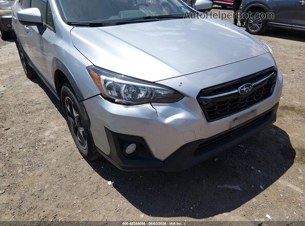 JF2GTADC1KH259229 2019 SUBARU CROSSTREK Серебряный Вид спереди