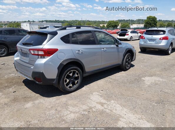 JF2GTADC1KH259229 2019 SUBARU CROSSTREK Серебряный Задняя правая четверть