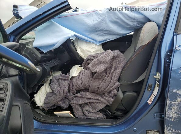 JF2GTADC2JH303401 2018 SUBARU CROSSTREK Blue Вид салону спереду