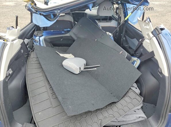 JF2GTADC2JH303401 2018 SUBARU CROSSTREK Blue Вид наклейки з VIN-кодом