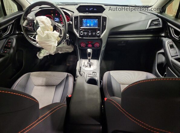 JF2GTADC2K8356813 2019 SUBARU CROSSTREK Blue Dashboard view