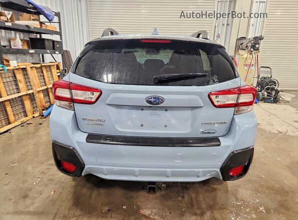 JF2GTADC2K8356813 2019 SUBARU CROSSTREK Blue Rear view