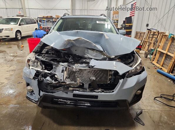 JF2GTADC2K8356813 2019 SUBARU CROSSTREK Blue Front view