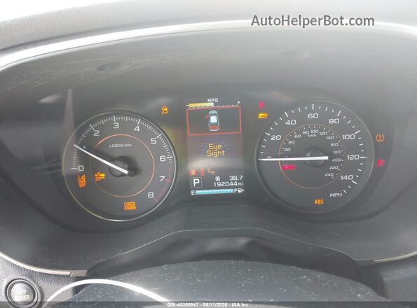 JF2GTADC3JH235853 2018 SUBARU CROSSTREK Gray უკანა სავარძლების ხედი