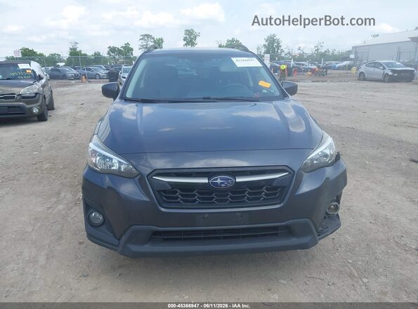 JF2GTADC3JH235853 2018 SUBARU CROSSTREK Gray უკანა სალონის ხედი