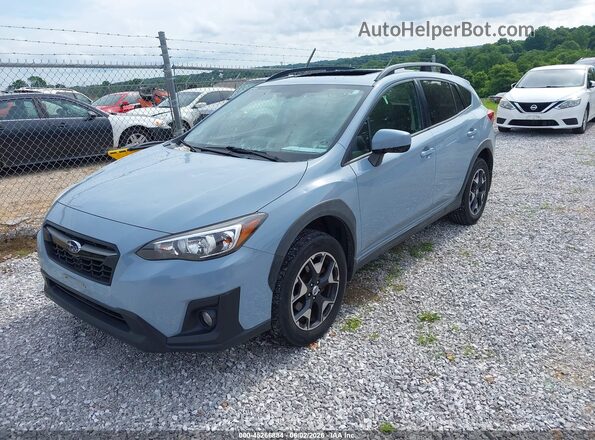 JF2GTADC4J8208869 2018 SUBARU CROSSTREK Синий Передняя левая четверть