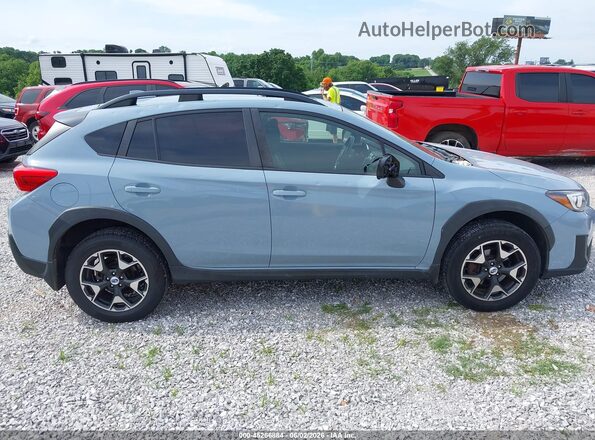 JF2GTADC4J8208869 2018 SUBARU CROSSTREK Синий Вид задней части салона