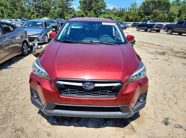 JF2GTADC4JH269168 2018 SUBARU CROSSTREK Red Դիմացի տեսք