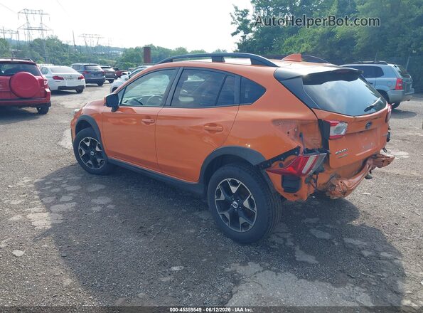 JF2GTADC5J8200540 2018 SUBARU CROSSTREK Orange Tył lewy
