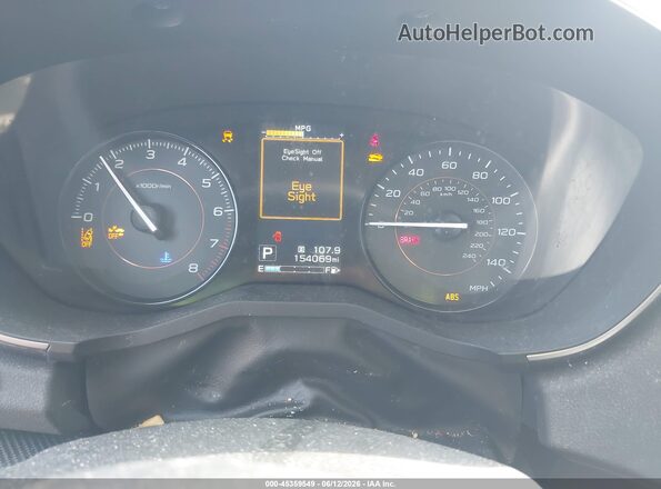 JF2GTADC5J8200540 2018 SUBARU CROSSTREK Orange Widok tylnych siedzeń