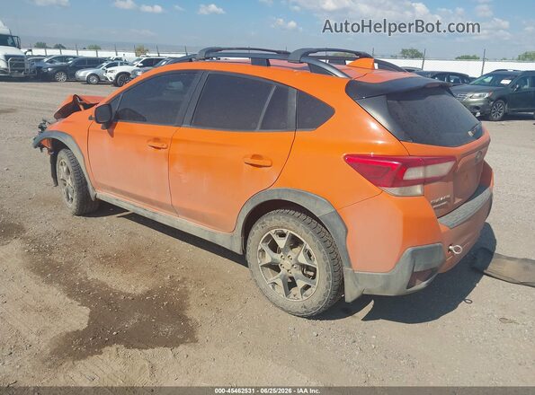 JF2GTADC5JH309029 2018 SUBARU CROSSTREK Оранжевый Задняя левая четверть