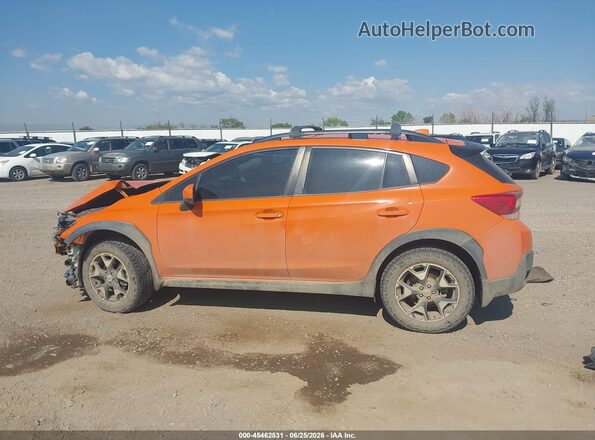 JF2GTADC5JH309029 2018 SUBARU CROSSTREK Оранжевый Панорамный вид салона 360°