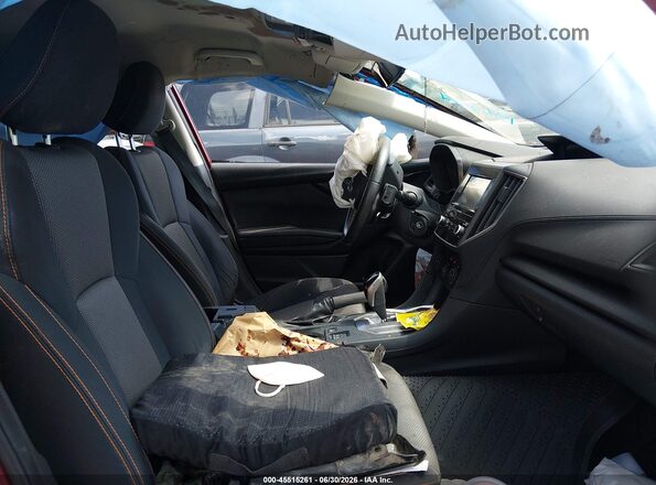 JF2GTADC5JH347909 2018 SUBARU CROSSTREK Burgundy Widok wnętrza z przodu