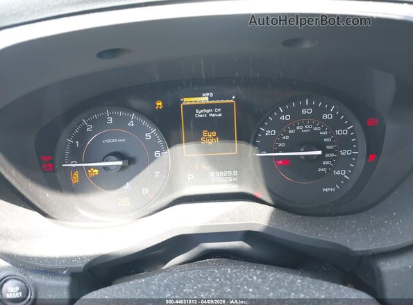 JF2GTADC7J8227660 2018 SUBARU CROSSTREK Blue Հետևի նստատեղերի տեսք
