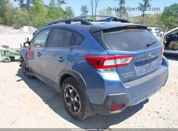 JF2GTADC7J8227660 2018 SUBARU CROSSTREK Blue Հետևի ձախ