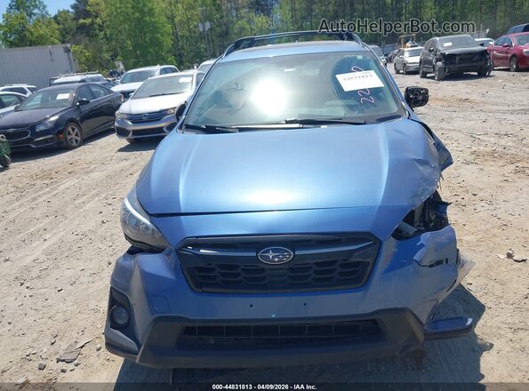 JF2GTADC7J8227660 2018 SUBARU CROSSTREK Blue Սարքավորումների վահանակի տեսք