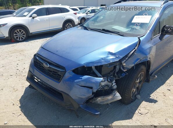 JF2GTADC7J8227660 2018 SUBARU CROSSTREK Blue Դիմացի տեսք