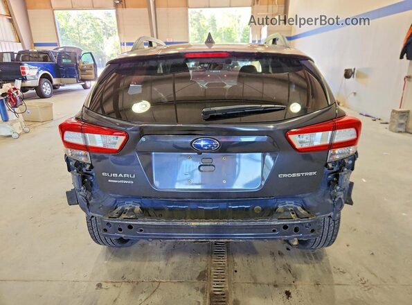 JF2GTADC8JH228705 2018 SUBARU CROSSTREK Gray Widok z tyłu