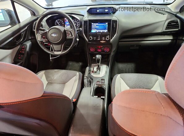 JF2GTADC8JH228705 2018 SUBARU CROSSTREK Gray Widok deski rozdzielczej