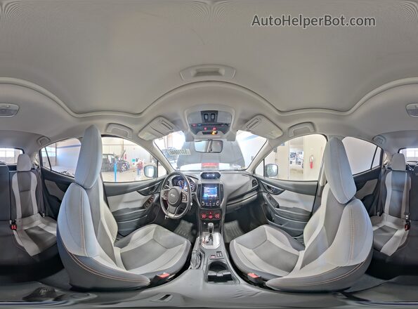 JF2GTADC8JH228705 2018 SUBARU CROSSTREK Gray Widok wnętrza 360 stopni