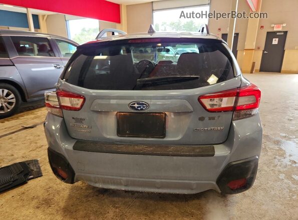 JF2GTADC8JH298933 2018 SUBARU CROSSTREK Gray უკანა ხედი