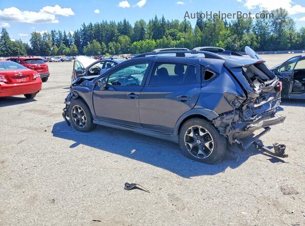 JF2GTADC8JH319683 2018 SUBARU CROSSTREK Gray Tył lewy