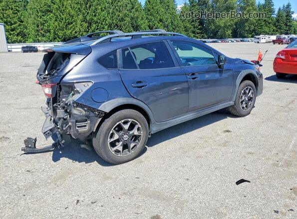 JF2GTADC8JH319683 2018 SUBARU CROSSTREK Gray Tył prawy