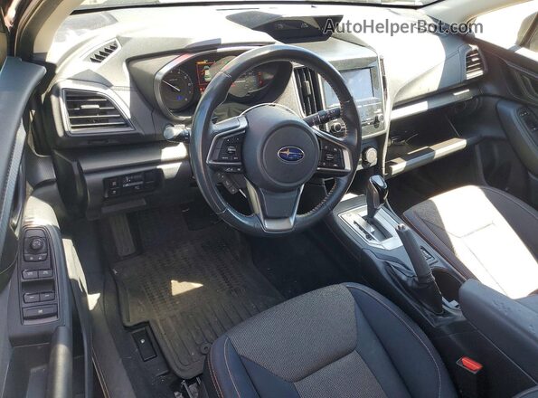 JF2GTADC8JH319683 2018 SUBARU CROSSTREK Gray Widok deski rozdzielczej