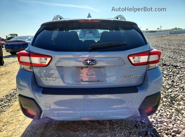 JF2GTADC9JH224484 2018 SUBARU CROSSTREK Teal Vista trasera