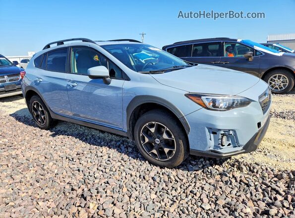 JF2GTADC9JH224484 2018 SUBARU CROSSTREK Teal Delantero derecho
