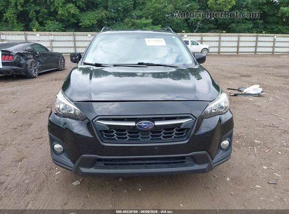 JF2GTADC9K8240976 2019 SUBARU CROSSTREK Black Вид задньої частини салону