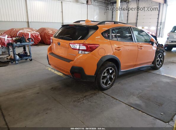 JF2GTADCXJ8281261 2018 SUBARU CROSSTREK Оранжевый Задняя правая четверть